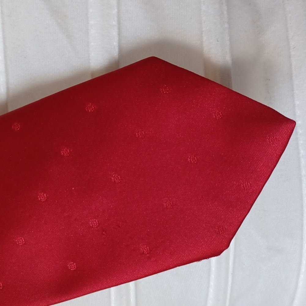 Buckingham Red Men's Tie, 58" Long